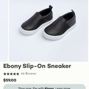 Freshly picked Ebony Slip on sneaker